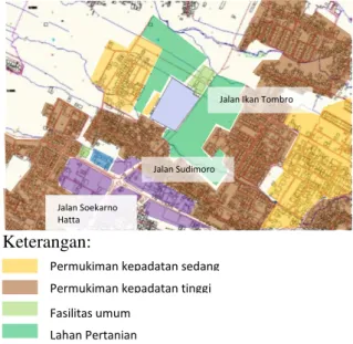 Gambar 1 Letak Tapak pada Wilayah Sekitarnya 