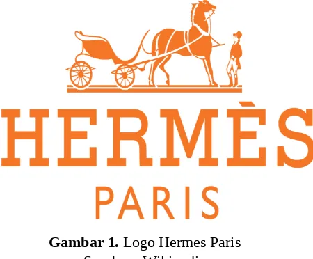 Gambar 1. Logo Hermes Paris