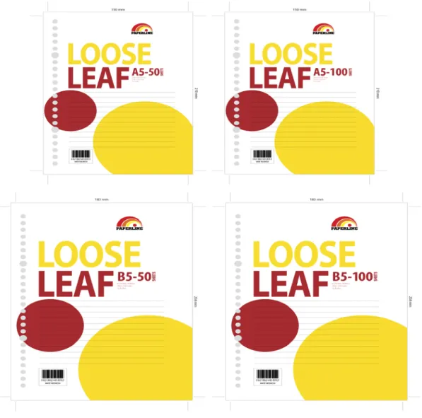 Gambar 4.1 Produk Loose Leaf 