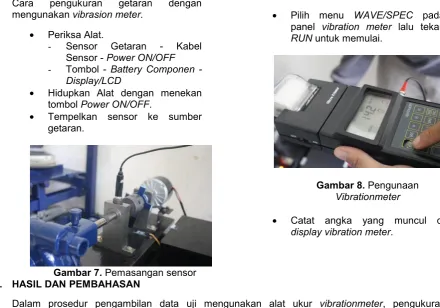 Gambar 8. Pengunaan