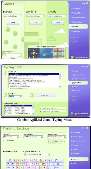 Gambar Aplikasi Game Typing Master 