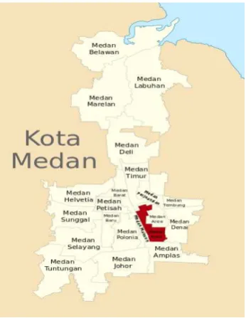 Gambar 4.1 Kecamatan Medan Kota 