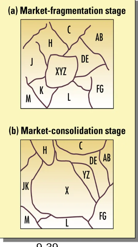 Gambar 11.8: Strategi Fragmentasi Pasar Dan Konsolidasi Pasar