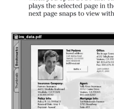 Figure 2-14: Single Page view is the default view when you open a PDF document. This display only shows a single page regardless of the zoom level.