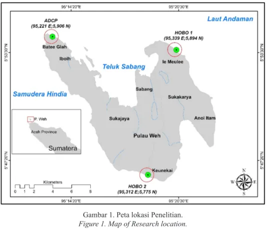 Gambar 1. Peta lokasi Penelitian.