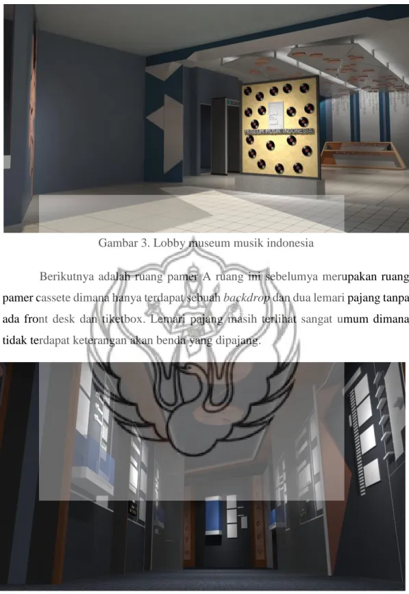 Gambar 3. Lobby museum musik indonesia 