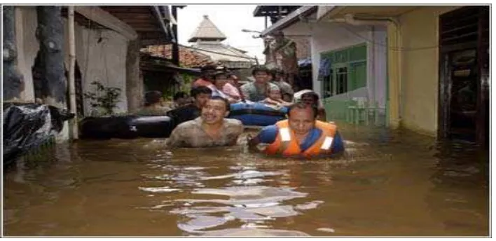 Gambar 1. Banjir Luapan Sungai 