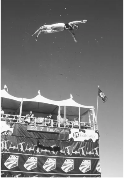 Figure 1 -  Mogul skiing differs from traditional 