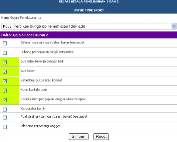 Gambar 5.13 Form Aturan 2 