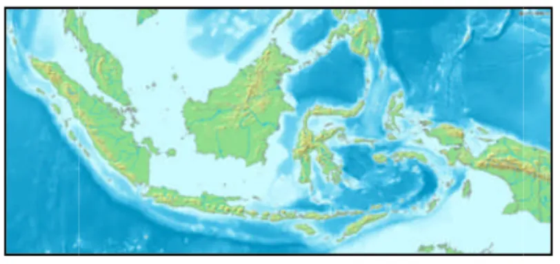 Gambar 1.1 Peta Indonesia