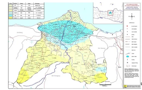 Gambar : Peta Kabupaten Kendal 