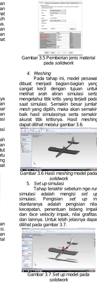 Gambar 3.4 Rotasi model pada  solidwork 