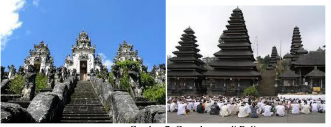 Gambar 7. Contoh pura di Bali 