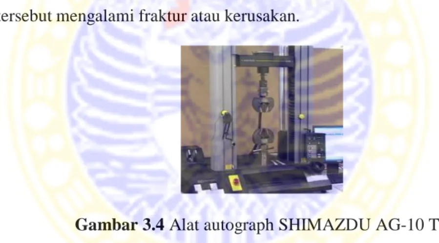 Gambar 3.4 Alat autograph SHIMAZDU AG-10 TE 