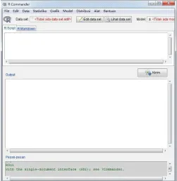 Gambar 2.6 Tampilan dari Load Package-Rcmdr package 