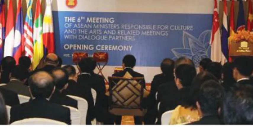 Gambar 1.16 Konferensi ke-6 Menteri Kebudayaan dan Kesenian ASEAN.