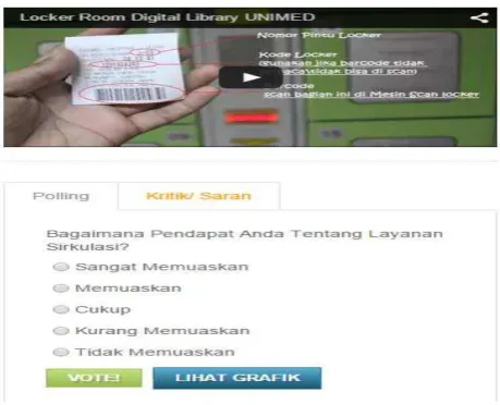Gambar 1. Chat Reference pada Perpustakaan UNIMED 
