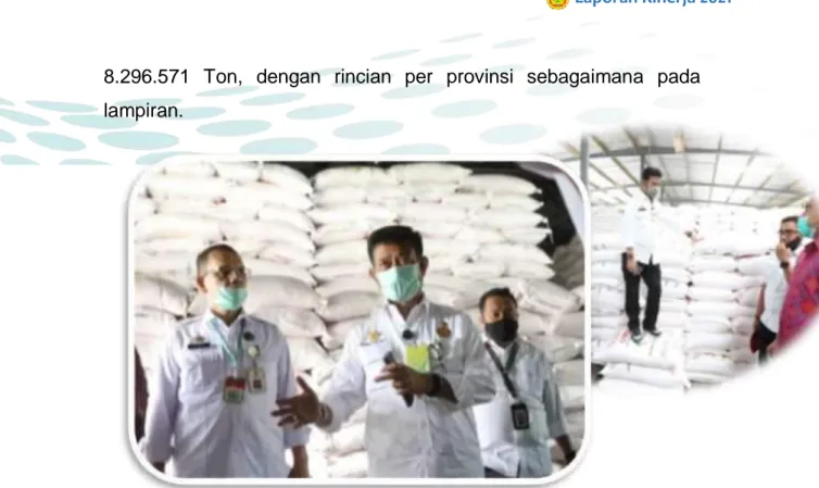 Gambar 22.  Menteri Pertanian, Syahrul Yasin Limpo beserta Direktur  Jenderal PSP memastikan ketersediaan pupuk bersubsidi  tahun 2021 