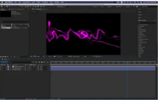 Gambar 9. Proses editing warna video untuk karya  video art makan sarkas menggunakan software davinci 