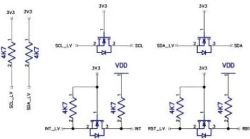 Gambar 9 Rangkaian Logic Level Converter 