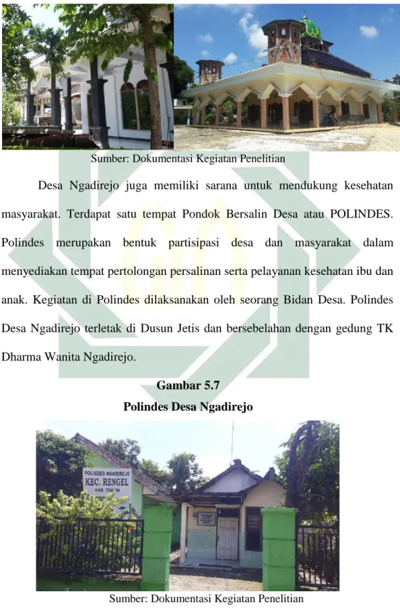 Gambar 5.7  Polindes Desa Ngadirejo 