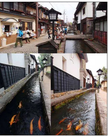 Gambar 1.2 Saluran riol kota di  Jepang  yang bersih 