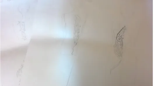 Gambar 9. Hasil Ujicoba Visual   Gambar 10. Hasil Uji Coba Visual (Sketsa) 