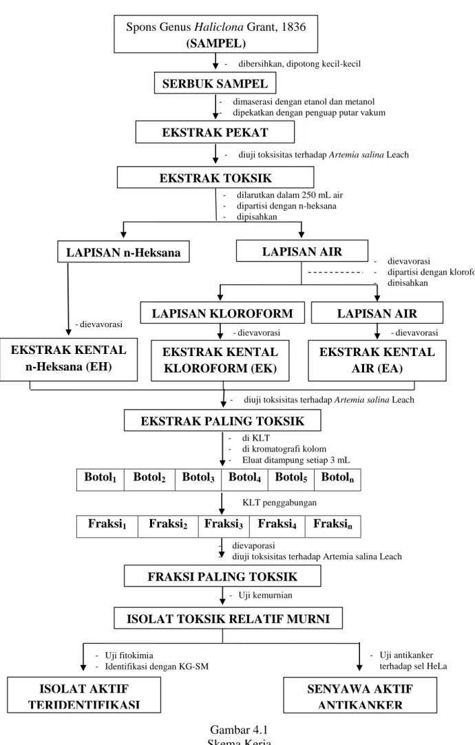 Gambar 4.1   Skema Kerja 