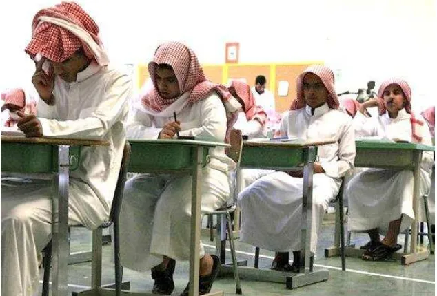 Gambar 2.5. Siswa Perempuan di Saudi Arabia 