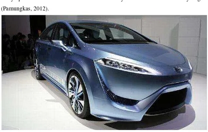 Gambar 2.5 Mobil Toyota Konsep Bahan Bakar Hidrogen 