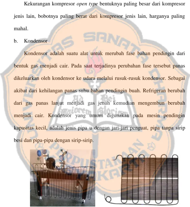Gambar 2.5  Kondensor pipa u 