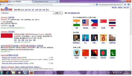 Gambar 3.4 Halaman Hasil Pencarian Keywoard Baidu 