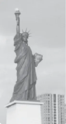 Gambar 3.21 Patung Liberty di Amerika Serikat.