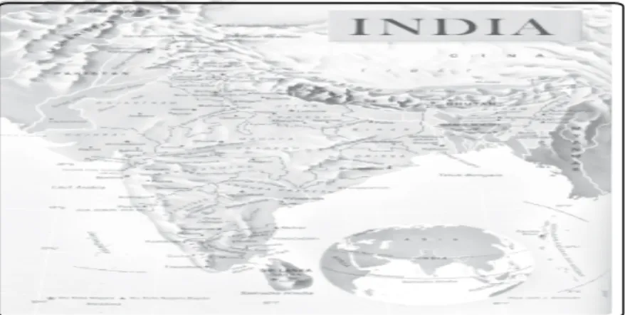 Gambar 3.12 Peta India.
