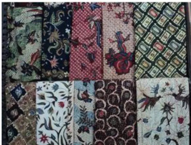 Gambar 23  Batik merupakan kain yang prosesnya menggunakan   teknik aral lintang