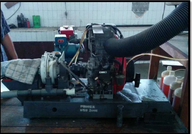 Gambar 3.1 Small Test Engine Bed TD111 MKII 