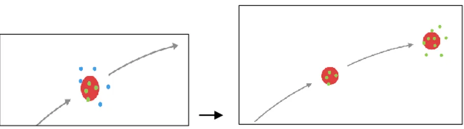 Gambar 4 Ilustrasi Filtering Partikel 