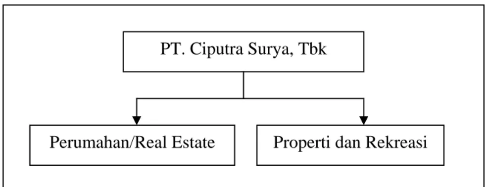 Gambar 4.2. Penembangan yang dilakukan PT.Ciputra Surya, Tbk.  Sumber : (Data PT. Ciputra surya, Tbk, 2006) 