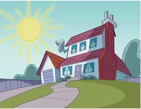 Gambar 1.3 Rumah dalam serial animasi “Fairy OddParents”  Sumber : http://fairlyoddparents.wikia.com/wiki/ 