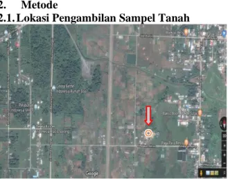Gambar 1. Peta Daerah Jalan Makam, Kelurahan  Malasom, Distrik Aimas,  Kabupaten Sorong 