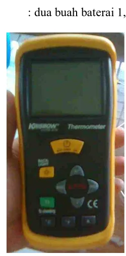Gambar 4.3.Thermocouple Thermometer 