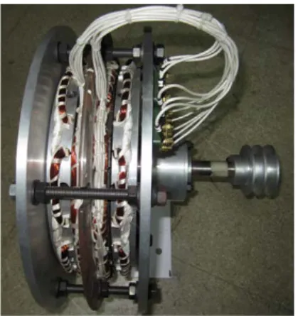 Gambar 6. Stator dan rotor yang telah dililit 