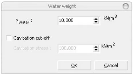Gambar 11. Kotak Dialog Water weight 