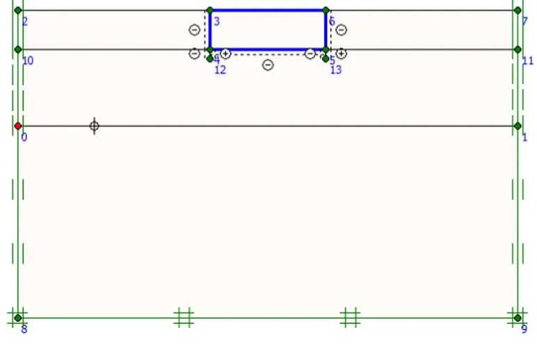 Gambar 5. Pengaplikasian Standard  fixities pada Model Geometri