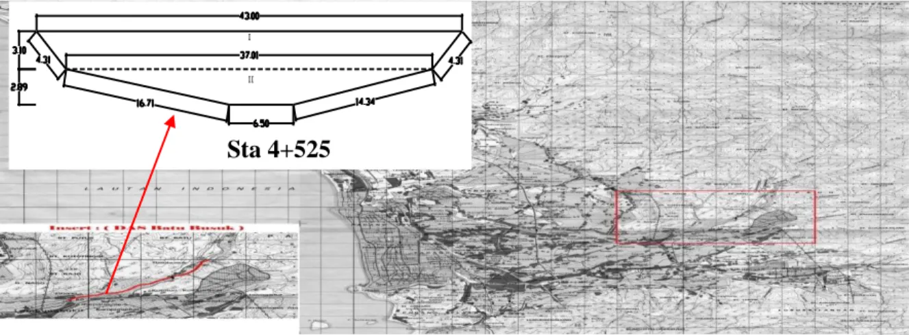 Gambar 1: Peta DAS Batu Busuk (Batang Kuranji) dan Titik Lokasi yang Ditinjau