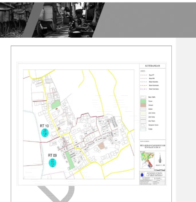 Gambar 4 Contoh Peta digitasi delineasi hasil observasi lapangan 