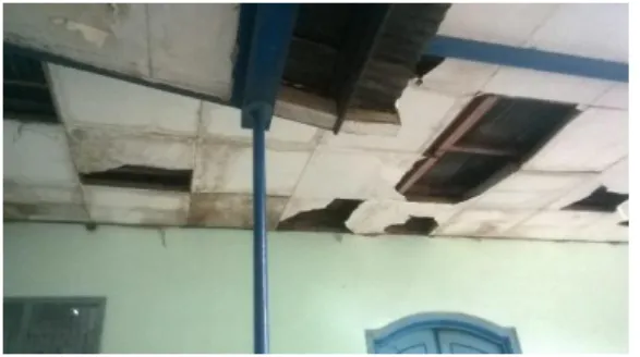 Gambar IV.12  Sampah Daun Berserakan 