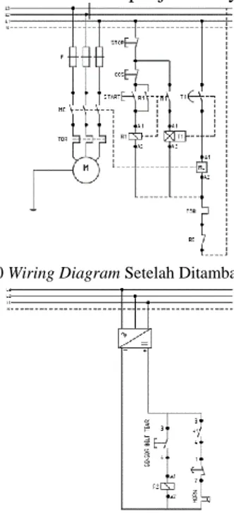 Gambar 10 Wiring Diagram Setelah Ditambah Detector