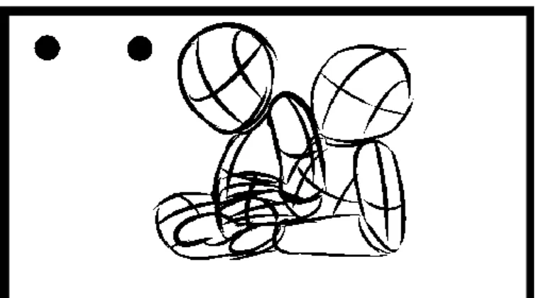 Gambar 2.5 Dua Keyframe animasi Seeing Things