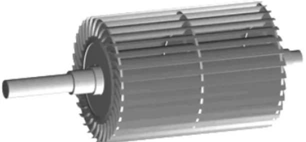 Gambar 2.4 Turbin crossflow 